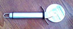 Нож (резак) дисковый для резки вощины - вид с другой стороны
